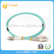 SC/UPC-LC/UPC Duplex OM3 Fiber Optic Patch Cord